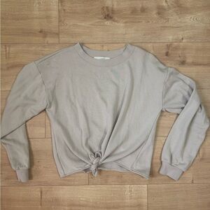 LOFT Knotted Sweatshirt